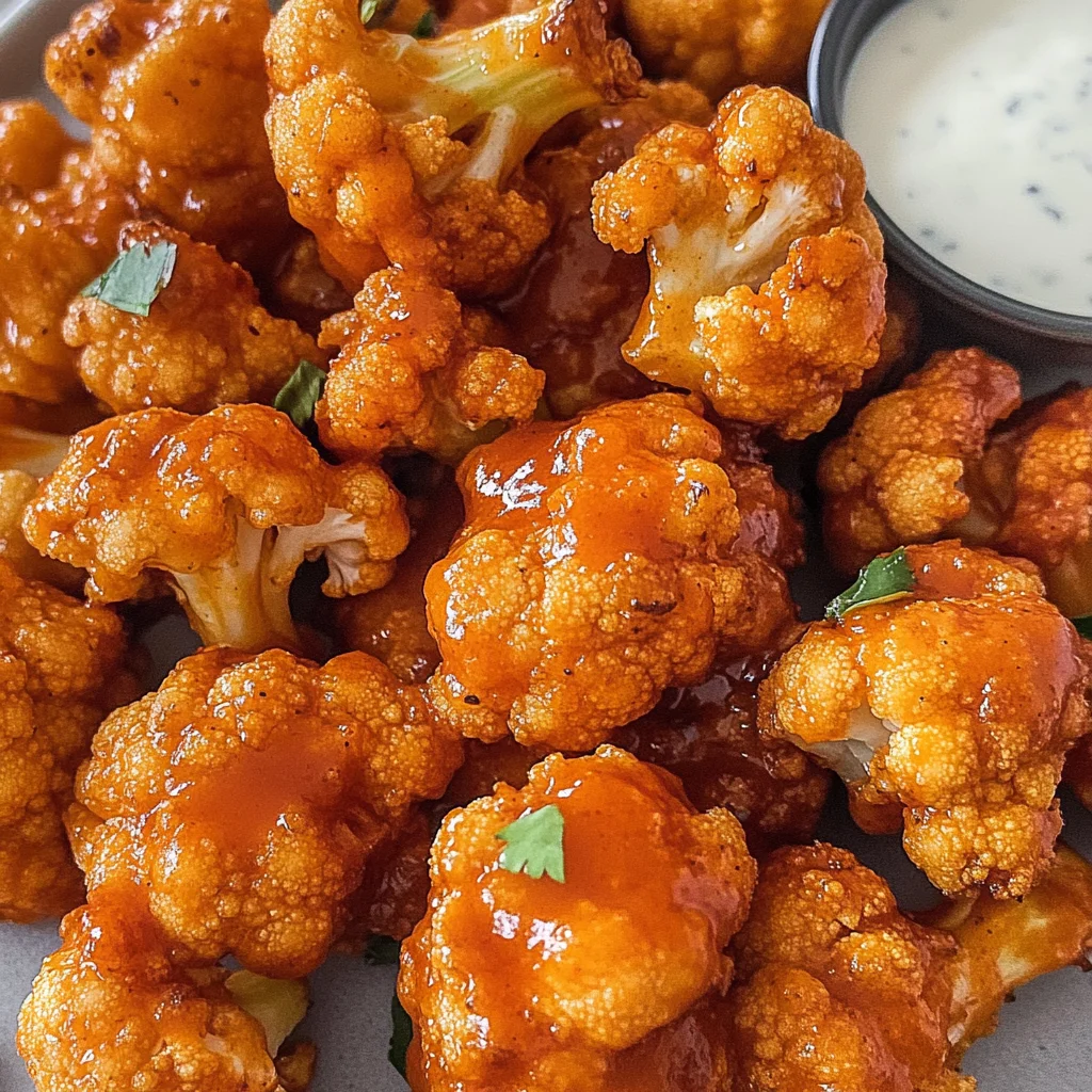 Air Fryer Buffalo Cauliflower Recipe