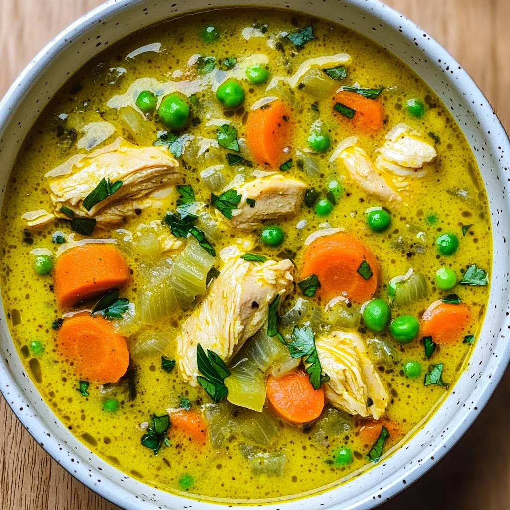 Anti Inflammatory Turmeric Chicken Soup
