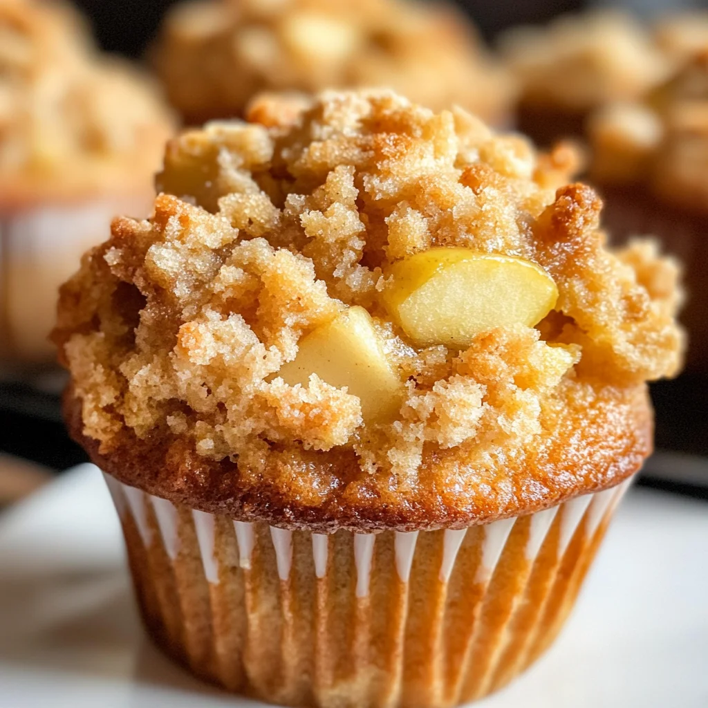 Apple Crumble Muffins