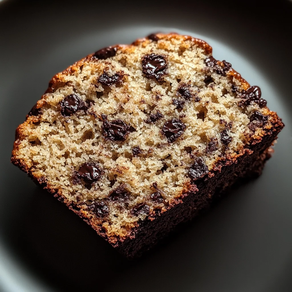 Banana Bread Recipe with Chocolate Chips