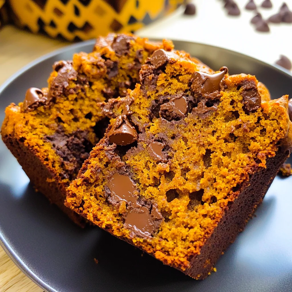 Best Chocolate Chip Pumpkin Bread