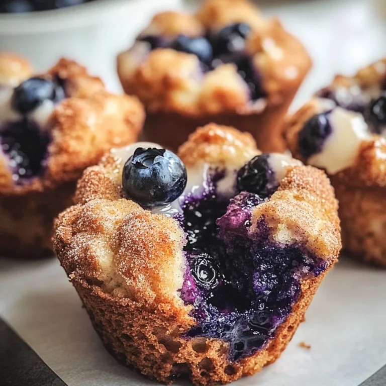 Blueberry Monkey Bread Muffins