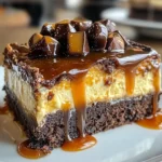 Caramel Brownie Cheesecake