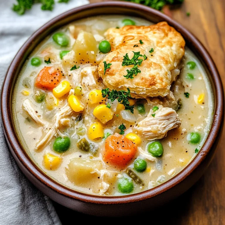 Chicken Pot Pie Soup