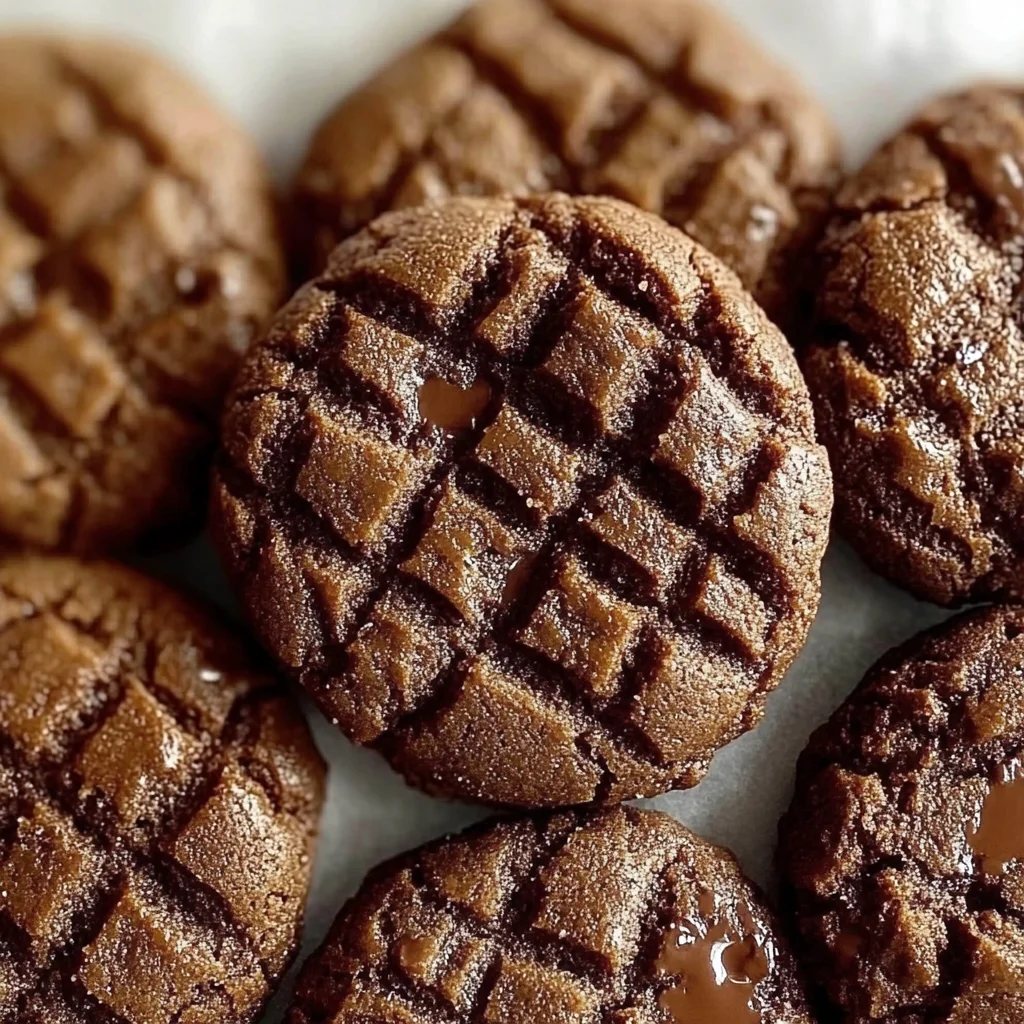 Chocolate Peanut Butter Cookies