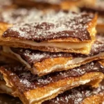 Churro Saltine Toffee