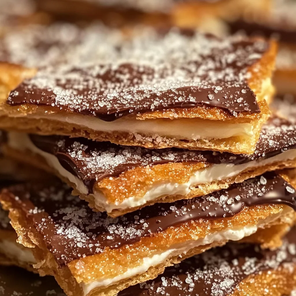 Churro Saltine Toffee