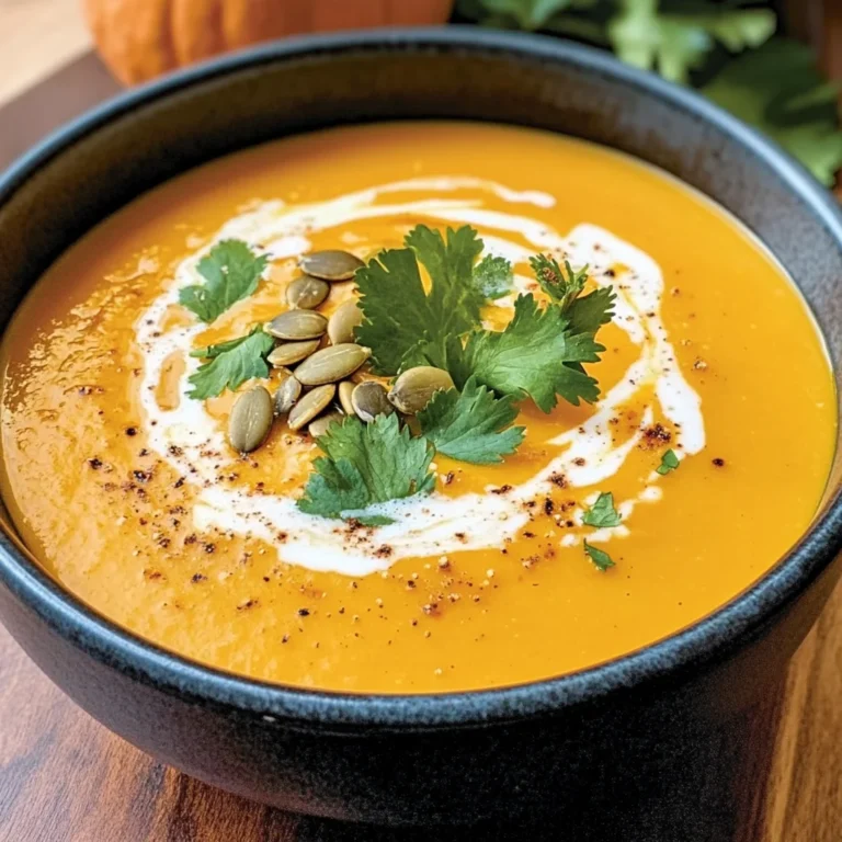 Coconut Curry Pumpkin Soup
