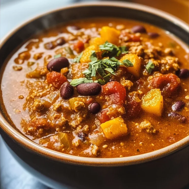 Crockpot Pumpkin Chili