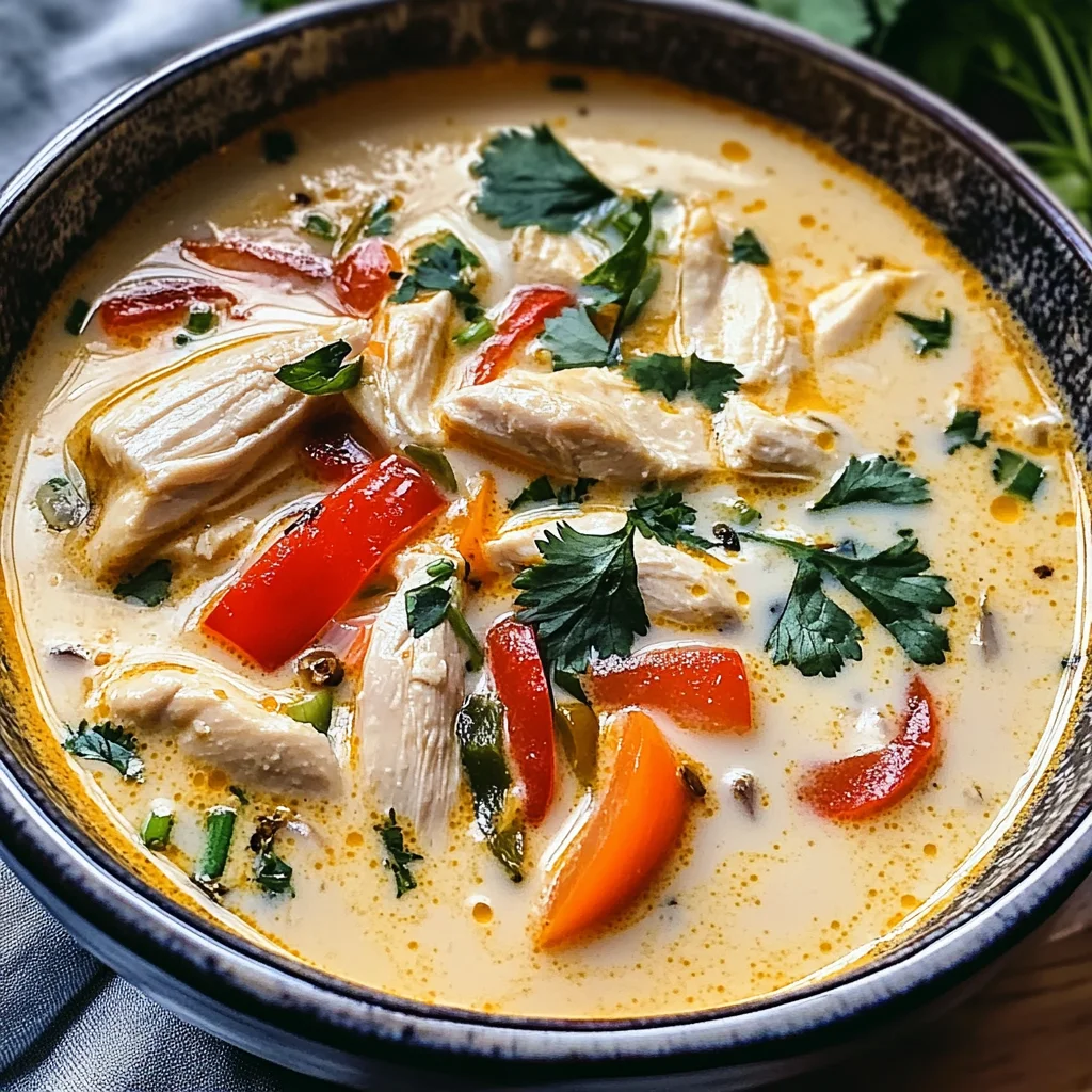 Easy Thai Chicken Soup