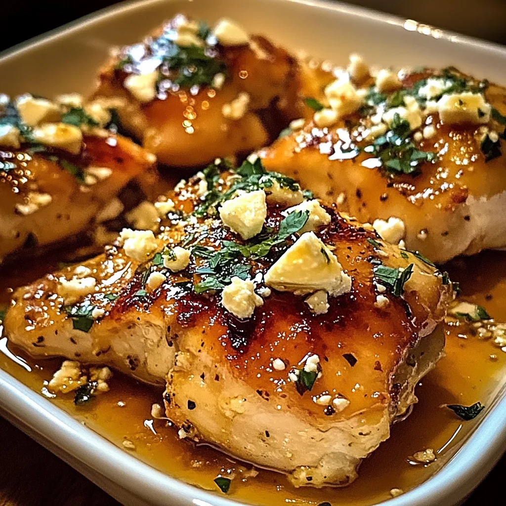 Hot Honey Feta Chicken Dish: A Deliciously Spicy and Savory Recipe