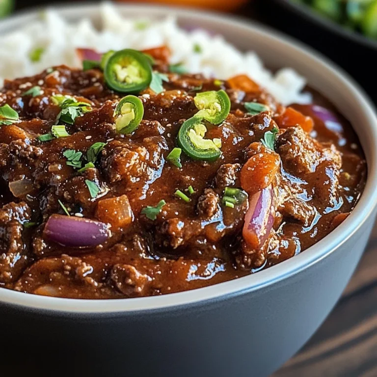 Korean Chile Con Carne