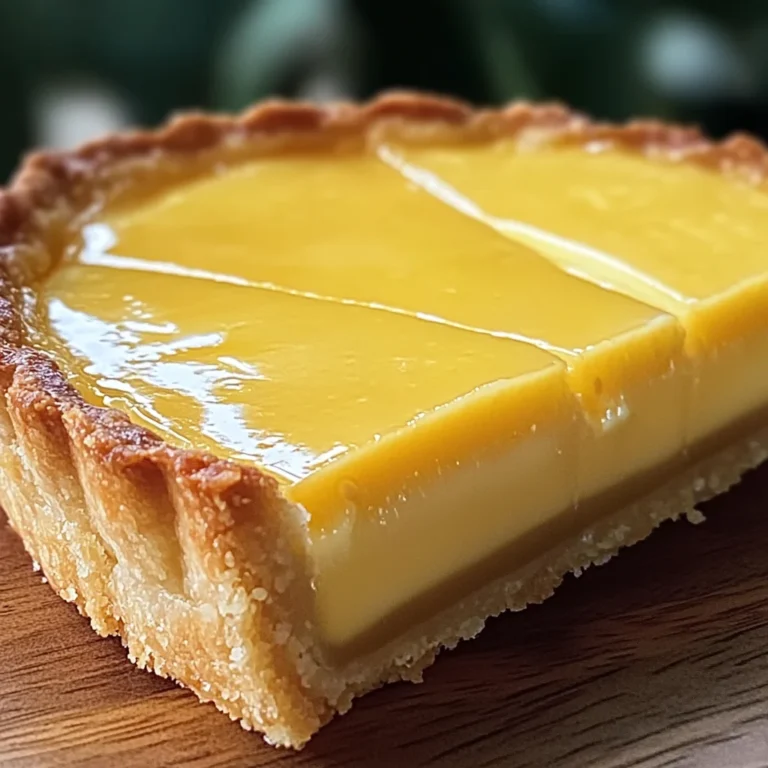 Lemon Custard Tart