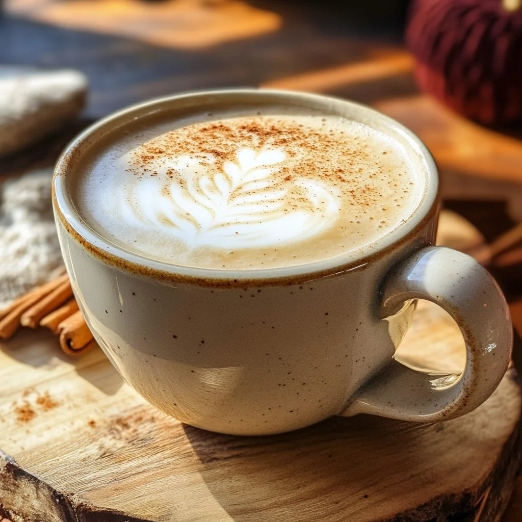 Maple Cinnamon Latte