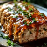 Melt-in-Your-Mouth Garlic Parmesan Chicken Meatloaf
