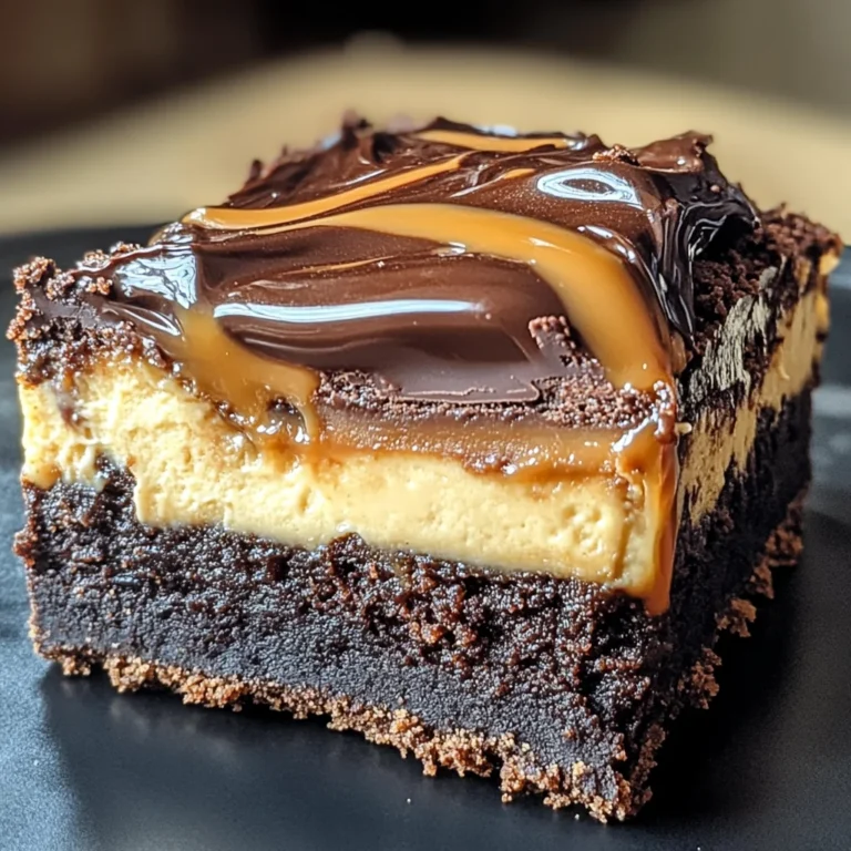 Milky Way Caramel Cheesecake Brownies