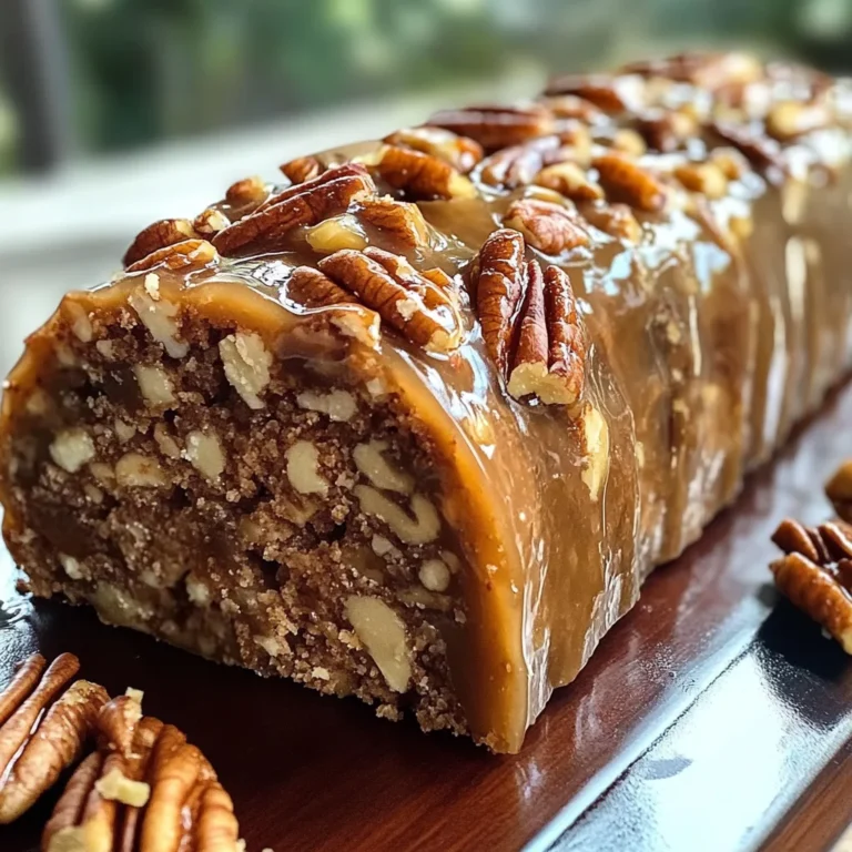 Nana’s 3-Ingredient Pecan Log