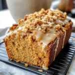 Pumpkin Bread with Maple Glaze