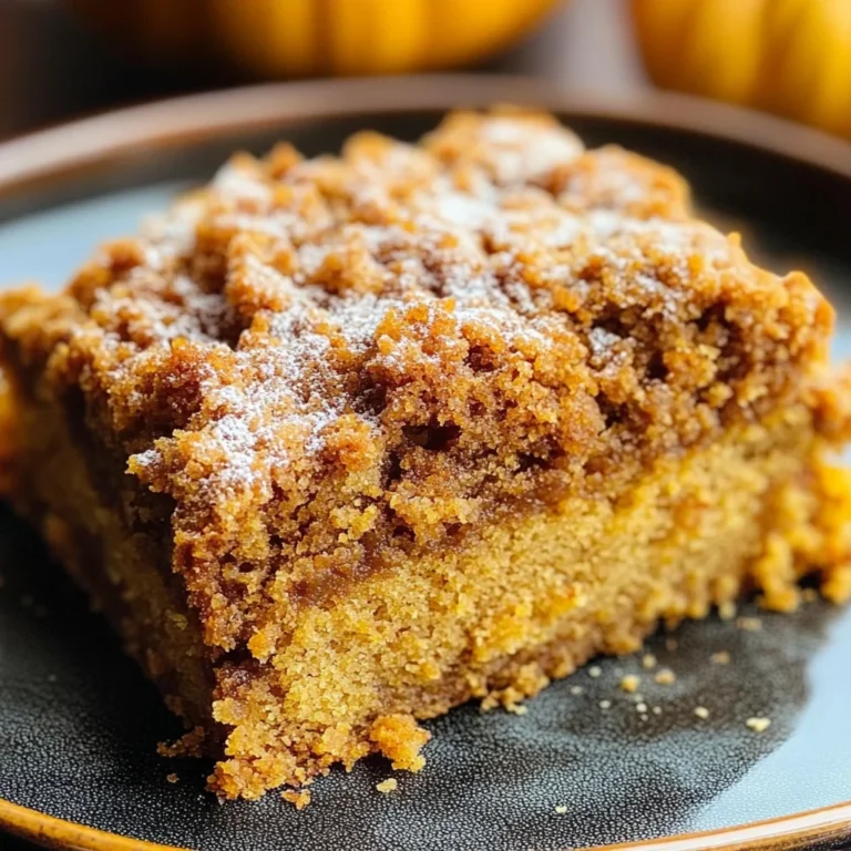 Pumpkin Coffee Cake