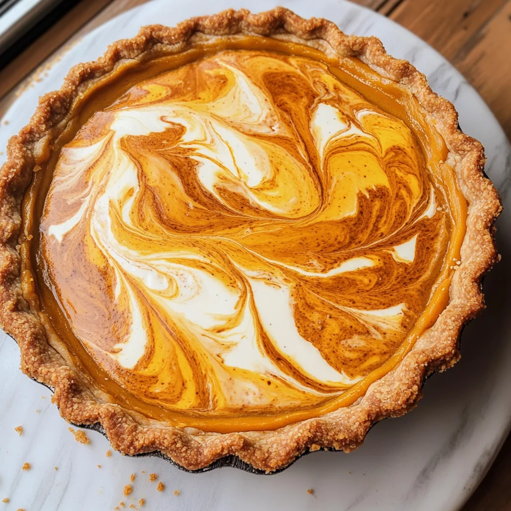 Pumpkin Mascarpone Pie
