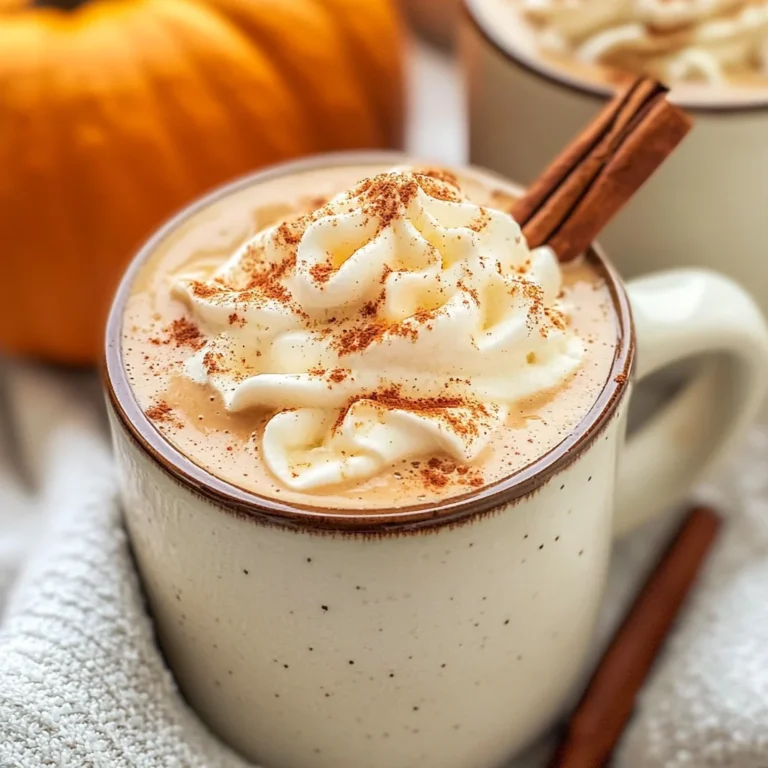 Pumpkin White Hot Chocolate