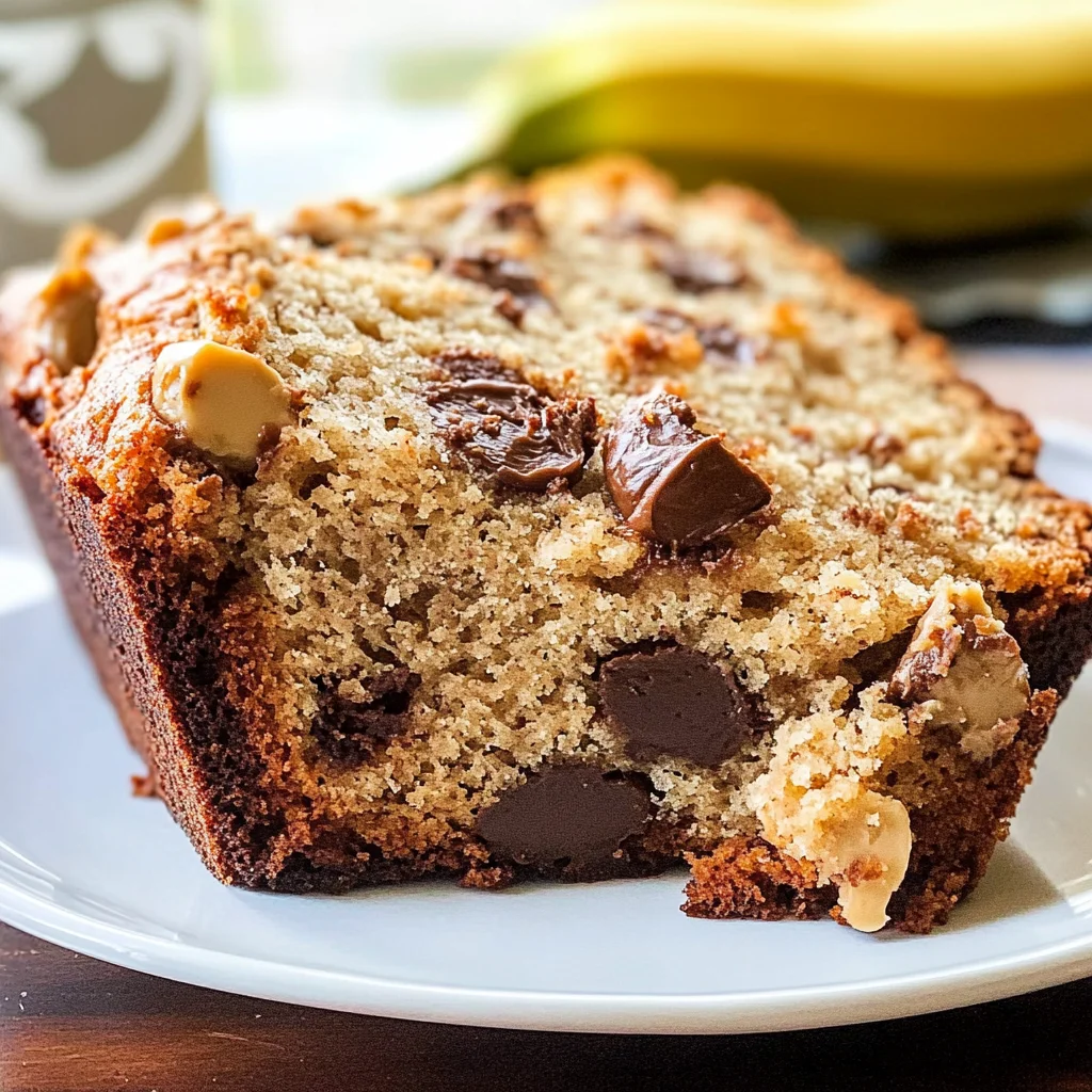 Reese's Peanut Butter Banana Bread