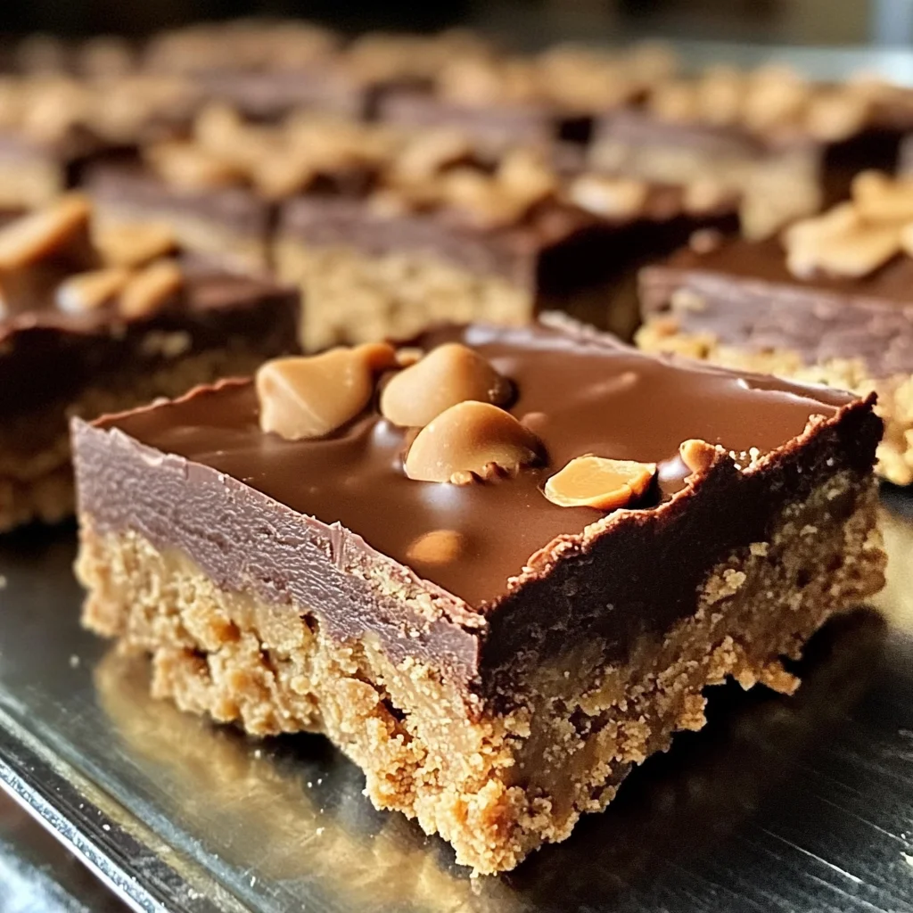 Reese’s Peanut Butter No-Bake Bars Recipe