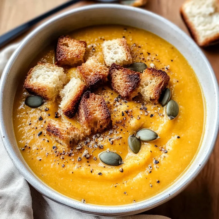 Roasted Butternut Squash Soup Recipe