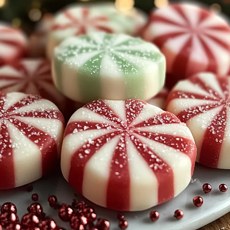 Soft Christmas Peppermints (Old-Fashioned Butter Mints)
