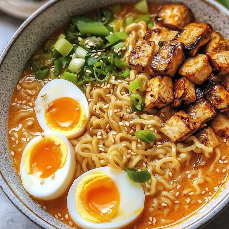 Spicy Coconut Curry Ramen