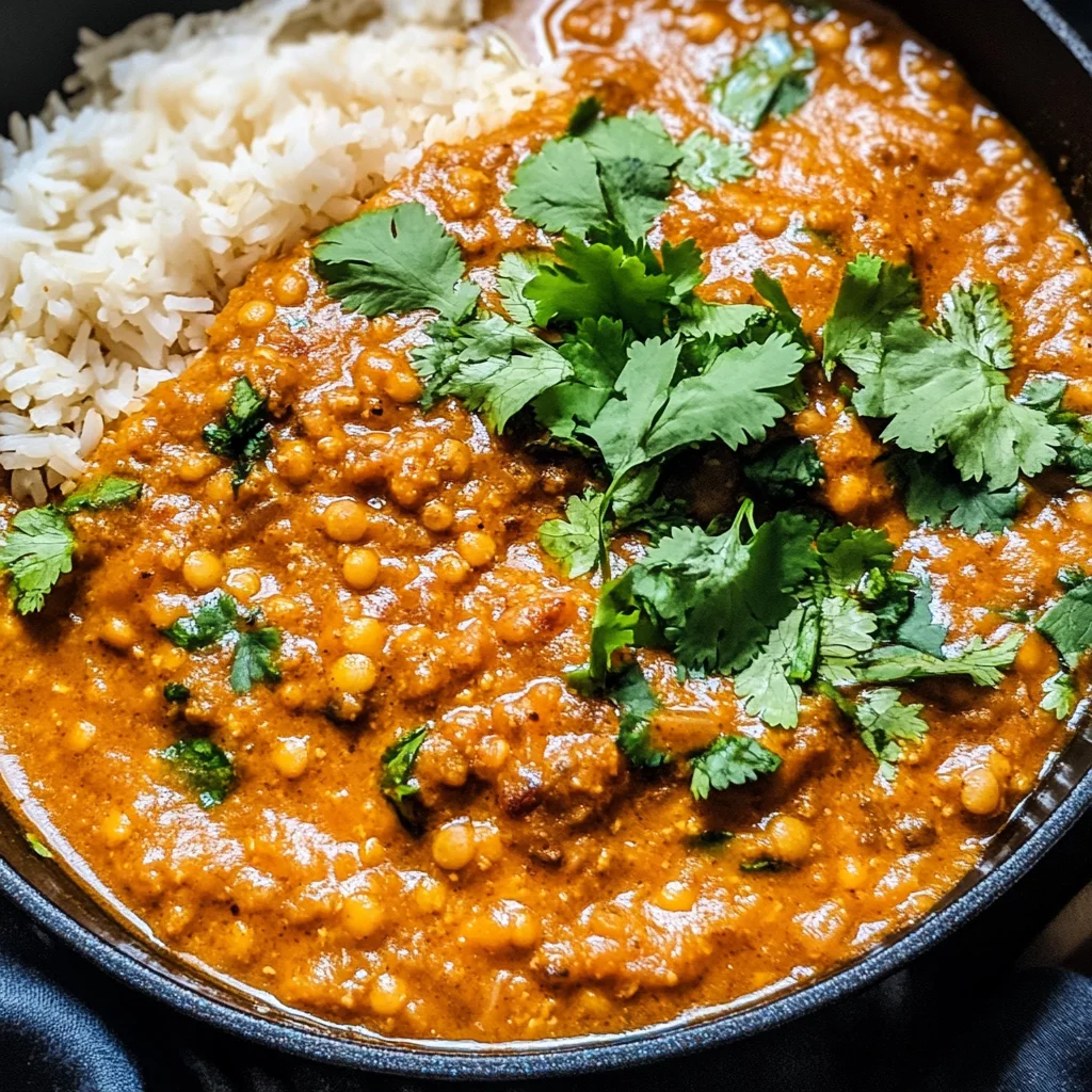 Spicy Red Lentil Curry