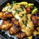 Street Corn Chicken Bowl: A Flavorful & Easy Recipe