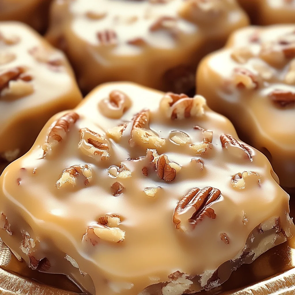 Vanilla Pecan Pralines