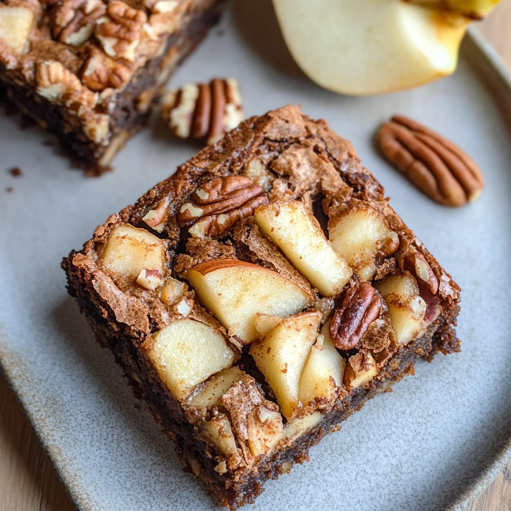 Apple Brownies