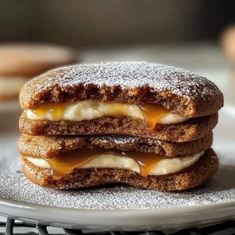 Apple Cider Whoopie Pie Cookies with Caramel