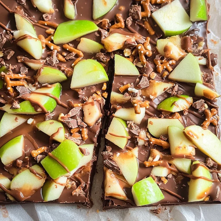Caramel Apple Bark