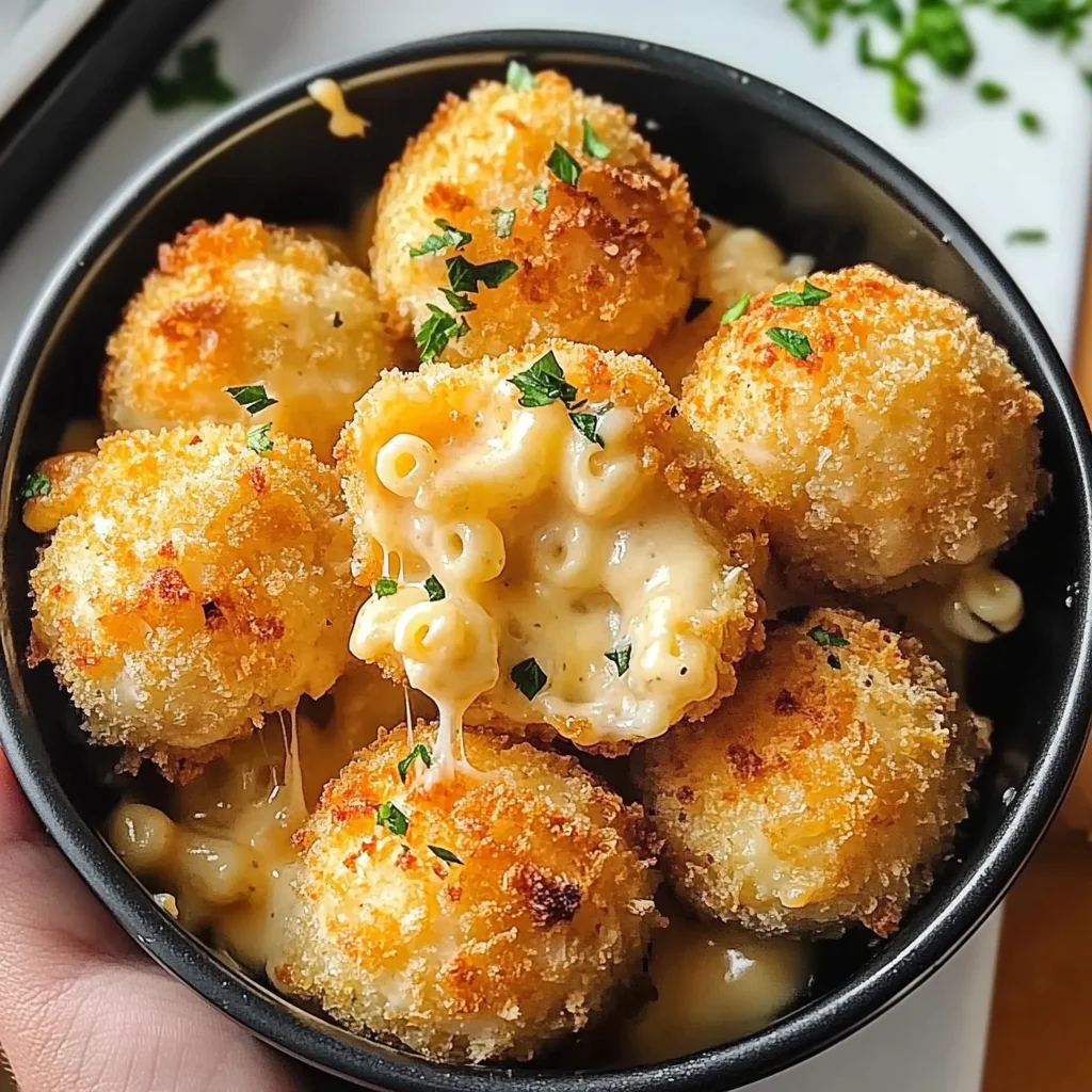Cheesecake Factory Air Fryer Fried Macaroni and Cheese Balls