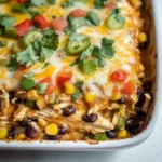 Chicken Burrito Casserole