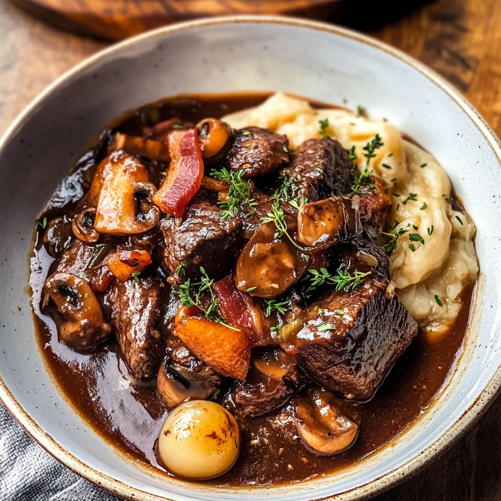 Classic Beef Bourguignon Recipe