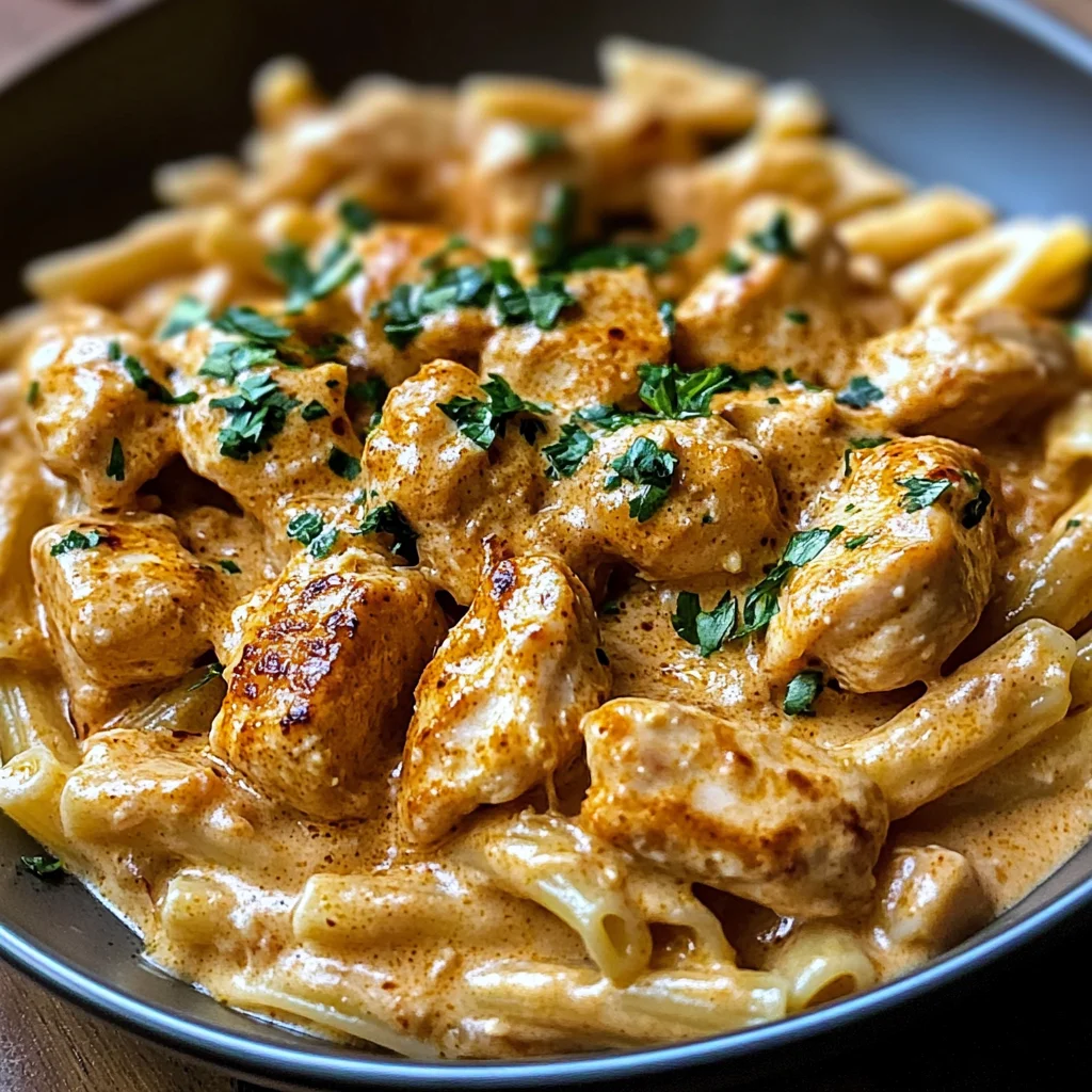 Creamy Cowboy Butter Chicken Pasta