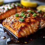 Crispy Honey Garlic Glazed Salmon Recipe