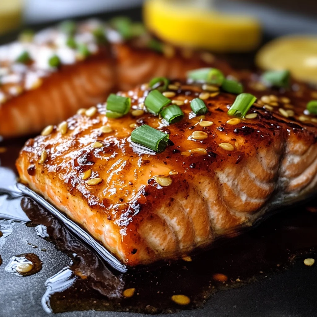 Crispy Honey Garlic Glazed Salmon Recipe