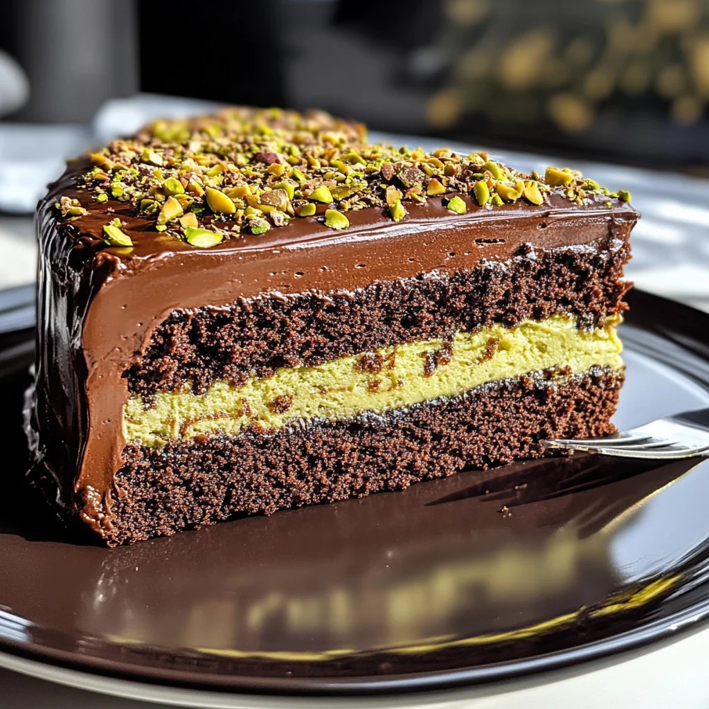 Dubai Chocolate Cake