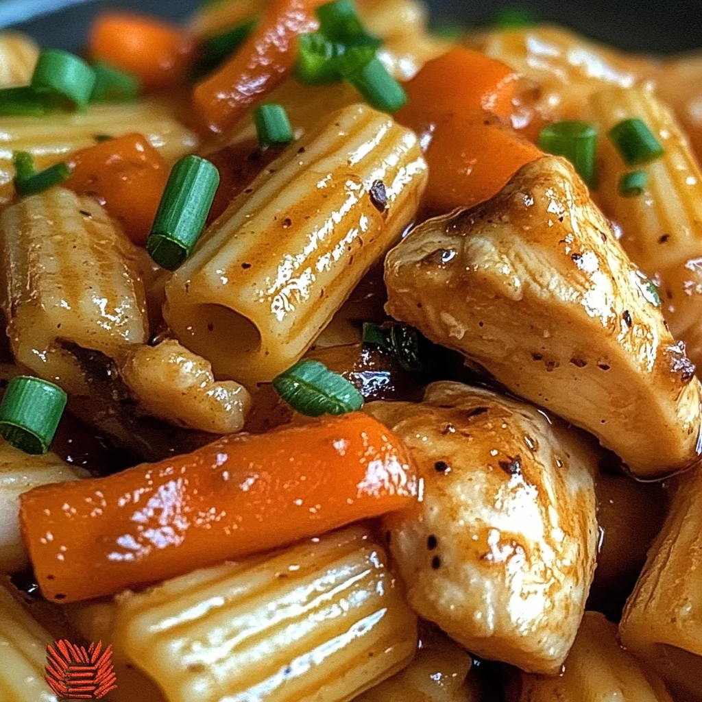 Honey Pepper Chicken Panini Pasta