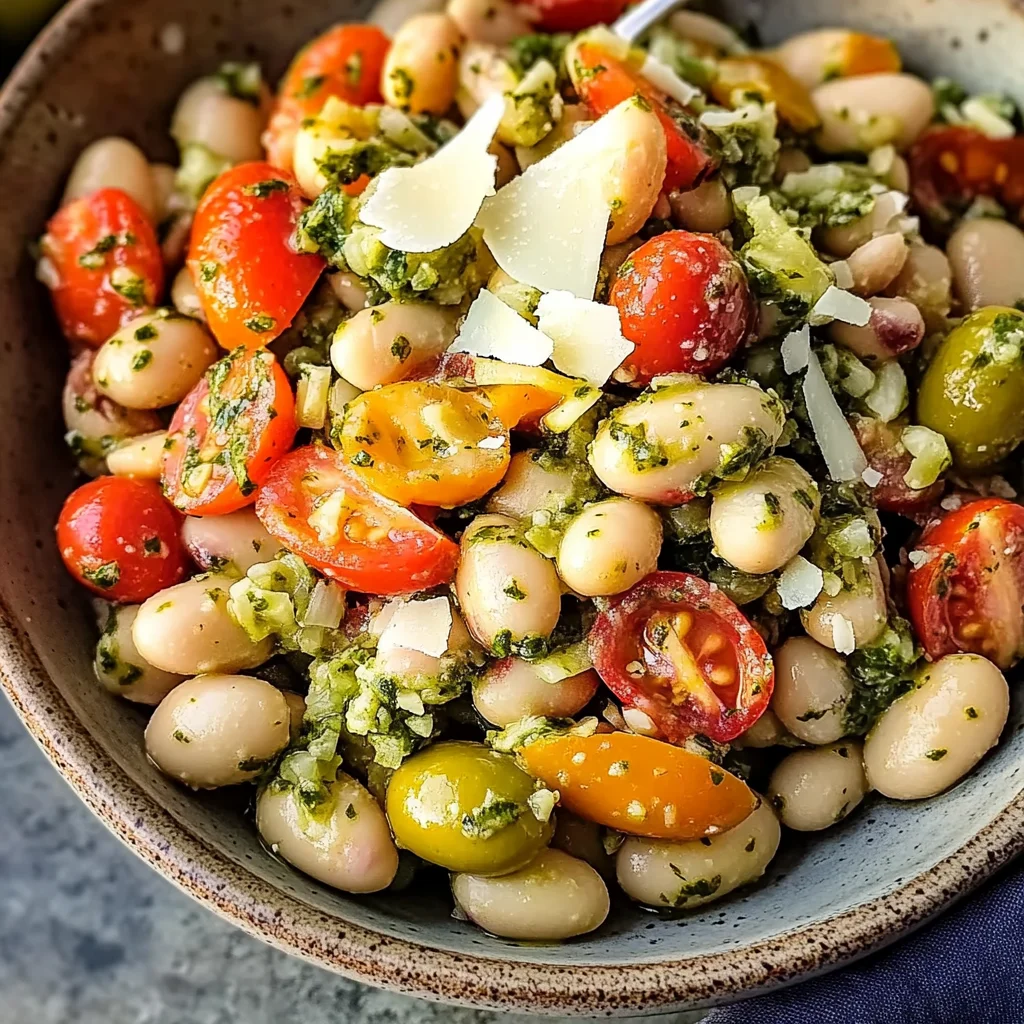 Italian White Bean Salad Recipe