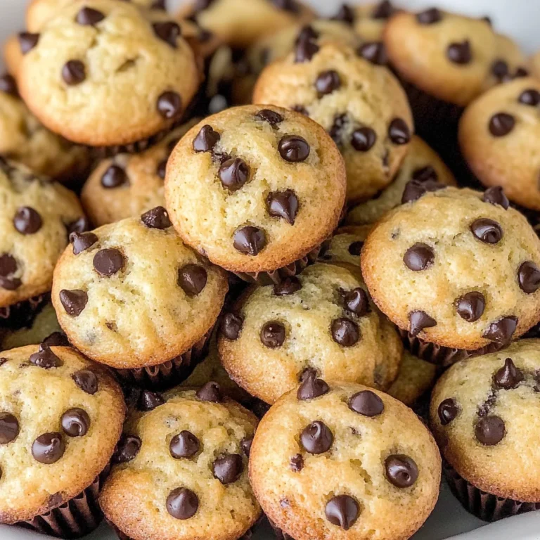 Mini Chocolate Chip Muffins