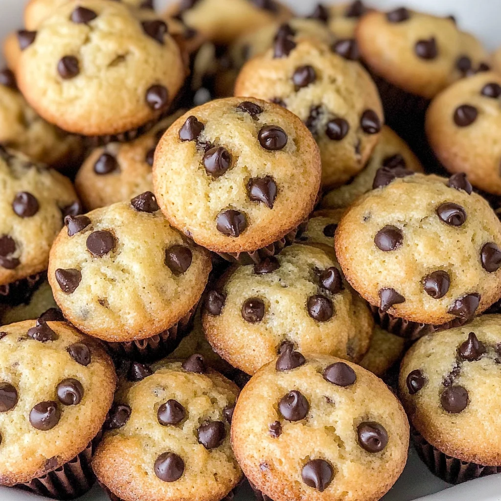 Mini Chocolate Chip Muffins