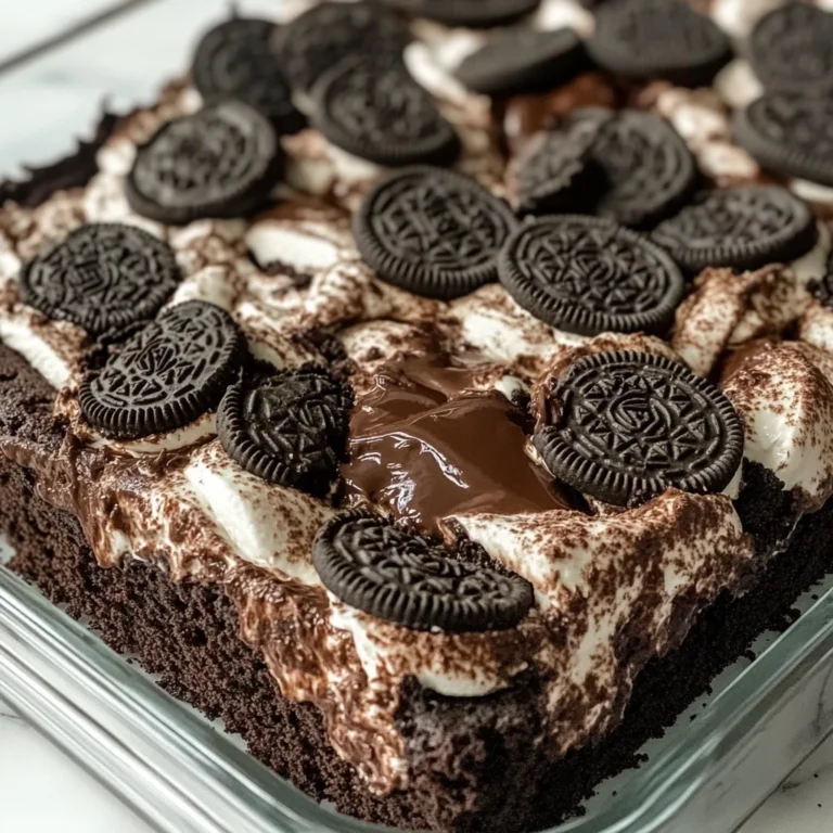 Oreo Dump Cake
