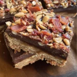 Peanut Butter-Turkey Bacon Bars