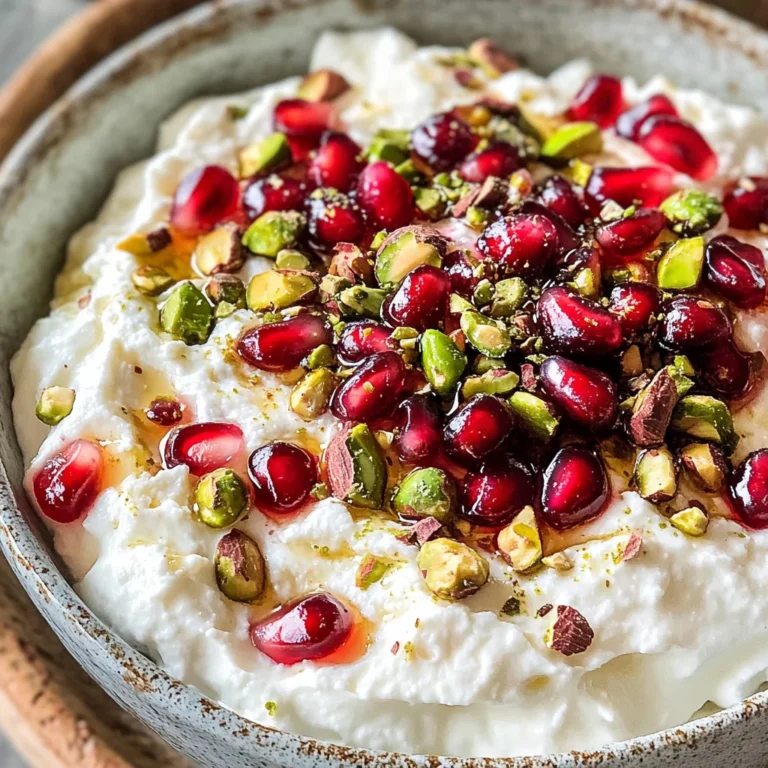 Pomegranate Pistachio Whipped Feta